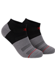 Black/Grey/Maroon Sport Ankle Sock | 2Undr Accessories | Sam's Tailoring Fine Men's Clothing