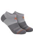 Grey/Grey/Orange Sport Ankle Sock | 2Undr Accessories | Sam's Tailoring Fine Men's Clothing