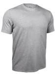 Grey Classic Crew Neck Short Sleeve Tee | 2Undr Men's Tee Shirts | Sam's Tailoring Fine Men's Clothing