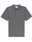 Machine Grey Lightweight Pique Short Collar Cypress Polo | Vastrm Polo Shirts | Sam's Tailoring Fine Men Clothing | Vastrm Polo Shirts | Sam's Tailoring Fine Men Clothing