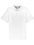 White Lightweight Pique Short Collar Cypress Polo | Vastrm Polo Shirts | Sam's Tailoring Fine Men Clothing