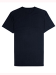 Navy Jersey Fabric Short Sleeve Crew Neck Tee | Vastrm Tees Collection | Sam's Tailoring Fine Men Clothing
