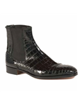 Black Leather Lining & Sole Men's Alligator Boot | Mauri Men's Boots | Sam's Tailoring Fine Men's Shoes