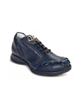 Wonder Blue Bunaparte Hornback Men Sneaker | Mauri Men's Sneakers | Sam's Tailoring Fine Men's Shoes