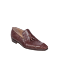 Golden Brown Alligator Men's Tassel Loafer  | Mauri Men's Loafers | Fine Men's Clothing