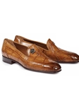 Brandy S Ghiberti Alligator Slip On Men Loafer | Mauri Men's Loafers | Sam's Tailoring Fine Men's Clothing