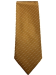 Gold With White Printed Sartorial Silk Tie | Italo Ferretti Ties Collection | Sam's Tailoring Fine Men's Clothing