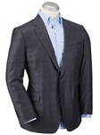 Navy Super 130's Wool Signature Plaid Sport Coat | Bobby Jones Sport Coat Collection | Sams Tailoring Fine Men's Clothing
