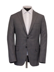 Grey Plaid Super 130's Wool Four Seasons Suit | Hickey Freeman Suits | Sam's Tailoring Fine Men Clothing