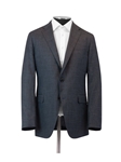 Blue Weightless Wool Silk Linen Men's Suit | Hickey Freeman Suits | Sam's Tailoring Fine Men Clothing