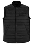 Black Water Repellent Lightweight Puffer Vest | Stone Rose Vests | Sams Tailoring Fine Men Clothing