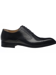 Black Premium French Calf Leather Dress Shoe | Ferrini Dress Shoes | Sam's Tailoring Fine Men Clothing