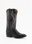 Black Teju Lizard Round Toe Taylor Boot | Ferrini Men Boots | Sam's Tailoring Fine Men Clothing