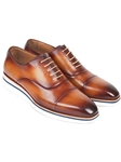 Brown Leather Men's Smart Casual Oxford S | Paul Parkman Causal Shoes | Sam's Tailoring Fine Men Clothinghoe