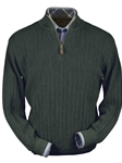 Bluegrass Heater Baby Alpaca Hal-Zip Sweater | Peru Unlimited Half Zip Sweaters | Sam's Tailoring Fine Men's Clothing