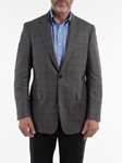 Light Grey Signature Wool Check Men's Sport Coat | Bobby Jones Sport Coats Collection | Sams Tailoring Fine Men's Clothing