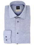 Sky Linen & Cotton Blend Men's Sport Shirt | IKE Behar Sport Shirts | Sam's Tailoring Fine Men's Clothing