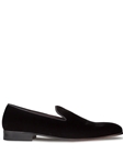 Black Lublin Fine Formal Slip On | Mezlan Men's Formal Shoes | Sam's Tailoring Fine Men's Clothing