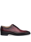 Burgundy Pamplona Leather Sole Shoe | Mezlan Men's Business Shoes | Sam's Tailoring Fine Men's Clothing