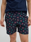 Navy Watermelon Print Swim Short | Stone Rose Shorts Collection | Sam's Tailoring Fine Men Clothing