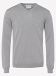 Platin Tristan Merino Wool Easy Wash Sweater | Brax Men's Sweaters | Sam's Tailoring Fine Men Clothing