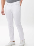 White Chuck Hi-Flex Light Modern Fit Men Trouser | Brax Men's Trousers | Sam's Tailoring Fine Men's Clothing