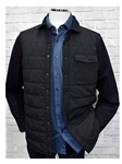 Black Microfiber Assaraf Trend Jacket | Marcello Sport Outerwear Collection | Sam's Tailoring Fine Men's Clothing