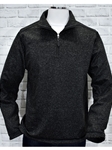 Mocha Reversible Traveler Mock Men Sweater | Marcello Sport Sweaters Collection | Sam's Tailoring Fine Men's Clothing