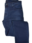 Navy Marcello Comfort Washed Mens Denim | Marcello Pants & Denim Collection | Sam's Tailoring Fine Men's Clothing