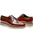 Cuoio Calf Leather Amsterdam Thor Men Shoe | Jose Real Lace Up Shoes Collection | Sam's Tailoring Fine Men's Clothing