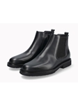 Black Full Grain Leather Shock Absorber Men's Boot | Mephisto Men's Boots Collection | Sam's Tailoring Fine Men's Clothing