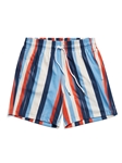 Blue Stripped Resort Patterned Swimshort | Stone Rose Shorts Collection | Sams Tailoring Fine Men Clothing