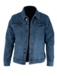 Indigo Blend Medium Denim Jacket | Jack Of Spades Jackets Collection | Sam's Tailoring Fine Mens Clothing