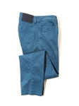 Light Navy Sateen Jack Fit Stretch Denim | Jack Of Spades Jack Fit Jeans Collection | Sam's Tailoring Fine Mens Clothing