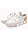 Ceramic Leather Velvet Textile Women's Sneaker | Mephisto Women Sneakers | Sams Tailoring Fine Women's Shoes