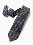 Multi Textured Speckled Boucle Print Tie | Gitman Bros. Ties Collection | Sam's Tailoring Fine Men Clothing