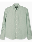 Green Button Down Oxford Weekend Shirt | Gitman Sport Shirts Collection | Sam's Tailoring Fine Men Clothing
