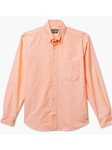 Orange Spring Oxford Men's Weekend Shirt | Gitman Sport Shirts Collection | Sam's Tailoring Fine Men Clothing