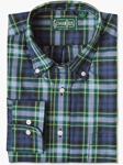 Blackwatch Poplin Check Regular Sport Shirt | Gitman Sport Shirts Collection | Sam's Tailoring Fine Men Clothing