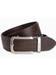 Brown Bison 1 1/2" Strap Luxury Dress Belt | NexBelt Dress Belts | Sam's Tailoring Fine Men's Clothing