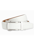 White Alligator 1 3/8" Strap Men's Dress Belt | NexBelt Dress Belts | Sam's Tailoring Fine Men's Clothing