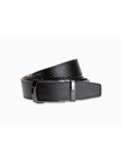 Black Vetica Carbon 1 3/8" Strap Men Dress Belt | NexBelt Dress Belts | Sam's Tailoring Fine Men's Clothing
