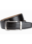 Black Camden Lizard Skin 1 3/8" Strap Dress Belt | NexBelt Dress Belts | Sam's Tailoring Fine Men's Clothing