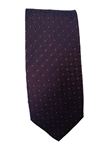 Lavender With Small Yellow Dots Xl Tie | Santostefano XL Ties | Sam's Tailoring Fine Men's Clothing