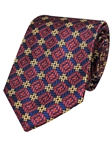 Burgundy Woven Neat Silk Fine Tie | Gitman Bros. Ties Collection | Sam's Tailoring Fine Men Clothing