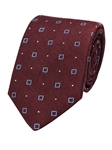 Burgundy Woven Neat Silk/Cashmere Tie | Gitman Ties Collection | Sam's Tailoring Fine Men Clothing