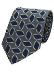 Green Woven Neat Silk Fine Men Tie | Gitman Ties Collection | Sam's Tailoring Fine Men Clothing