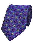 Purple Neat Printed Men's Silk Tie | Gitman Ties Collection | Sam's Tailoring Fine Men Clothing
