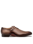 Tan Scarpe Hand Stained Taupe Monk Strap Shoe | Mezlan Monk Strap Shoe Collection | Sam's Tailoring Fine Men's Clothing