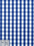 Poplin Royal Blue Check Custom Shirt | Emanuel Berg Custom Shirts | Sam's Tailoring Fine Men Clothing